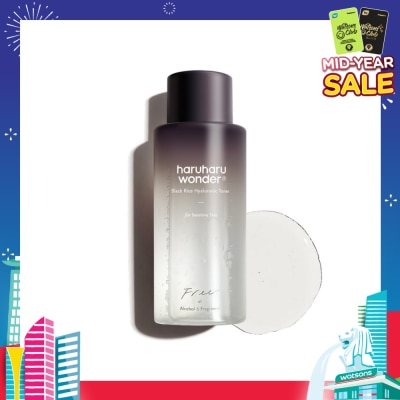 HARUHARU WONDER Black Rice Hyaluronic Toner (For Sensitive Skin, Alcohol & Fragrance Free) 150ml