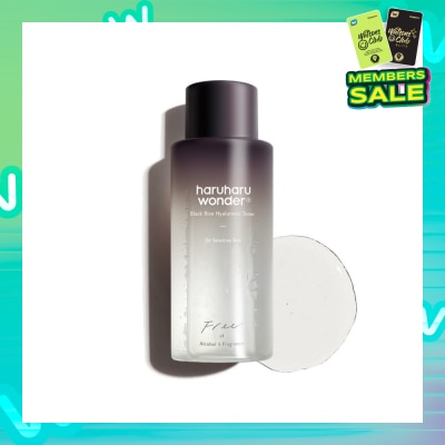 HARUHARU WONDER Black Rice Hyaluronic Toner (For Sensitive Skin, Alcohol & Fragrance Free) 150ml