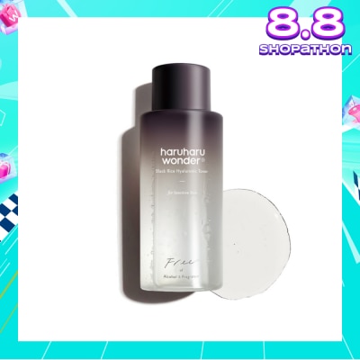 HARUHARU WONDER Black Rice Hyaluronic Toner (For Sensitive Skin, Alcohol & Fragrance Free) 150ml