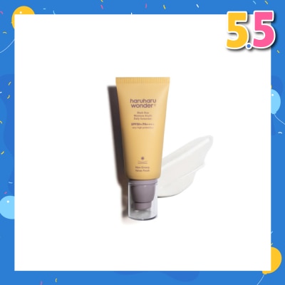 HARUHARU WONDER Black Rice Moisture Airyfit Daily Sunscreen SPF50+ PA++++ (Non-Greasy & Velvet Finish) 50ml