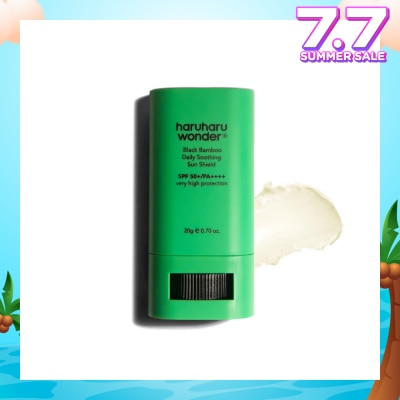 HARUHARU WONDER Black Bamboo Daily Soothing Sun Shield SPF50+ PA++++ 20g