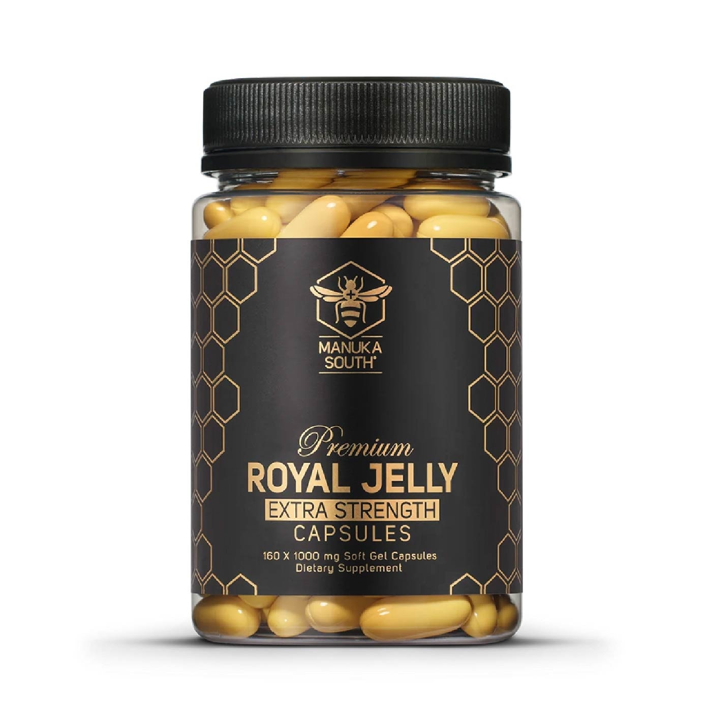Extra Strength Royal Jelly 1000mg capsule (For Skin, Anti-aging, Joint, Heart, Brain, Immunity) 160s