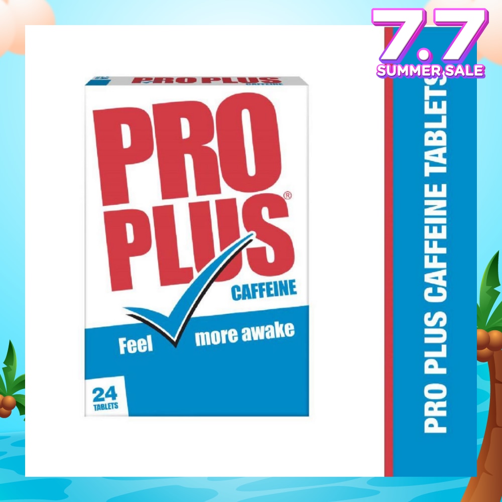Caffeine Tablet (Help To Maintain Mental Alertness & Make Feel Less Tired) 24s