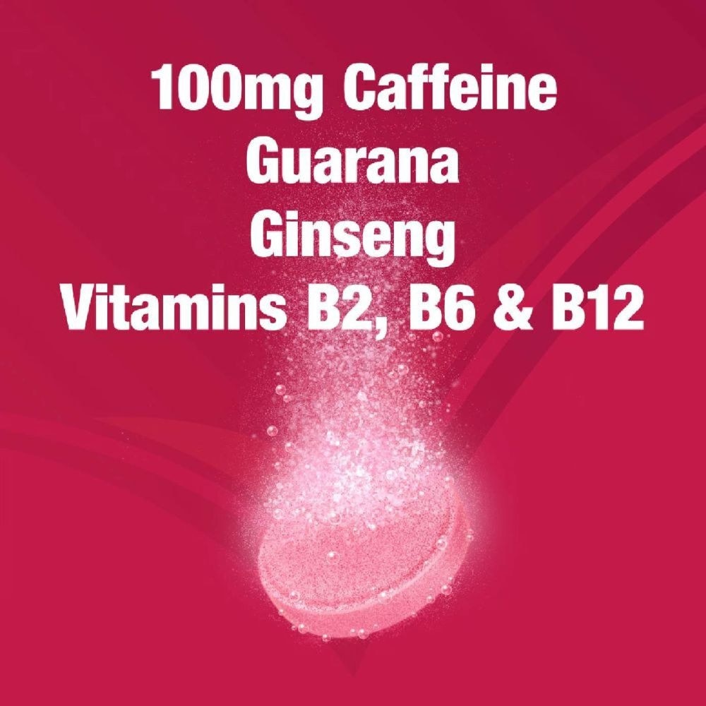 Fizz Effervescent Berry Tablet (To Help Increase Mental Alertness & Reduce Tiredness & Fatigue) 20s