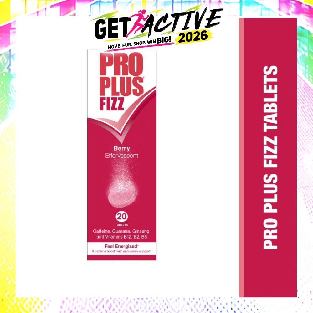 Fizz Effervescent Berry Tablet (To Help Increase Mental Alertness & Reduce Tiredness & Fatigue) 20s (Expiry: Feb`2027) image