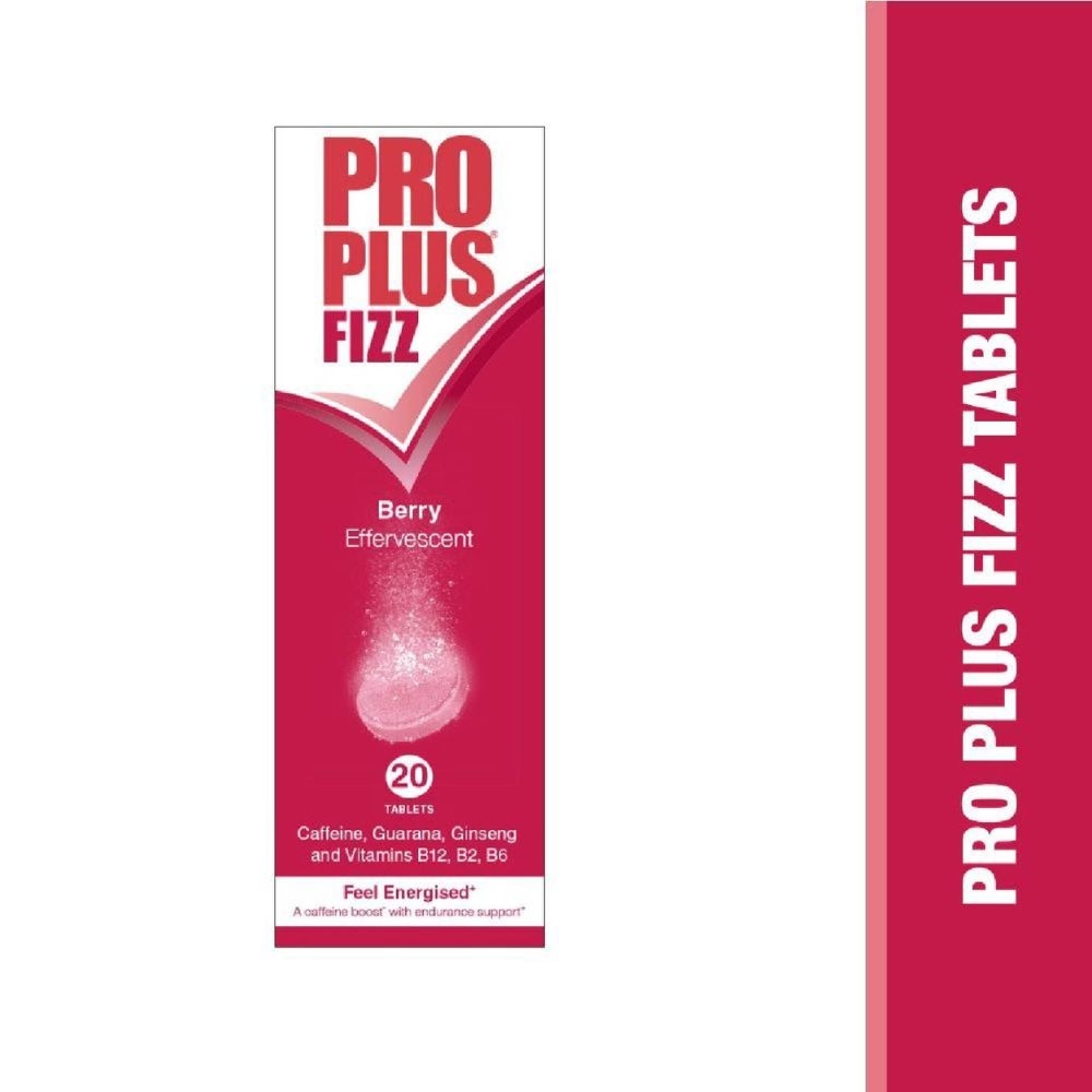 Fizz Effervescent Berry Tablet (To Help Increase Mental Alertness & Reduce Tiredness & Fatigue) 20s