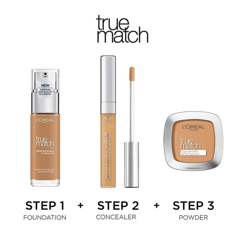 True Match Liquid Foundation F2 Rose Porcelain 30ml