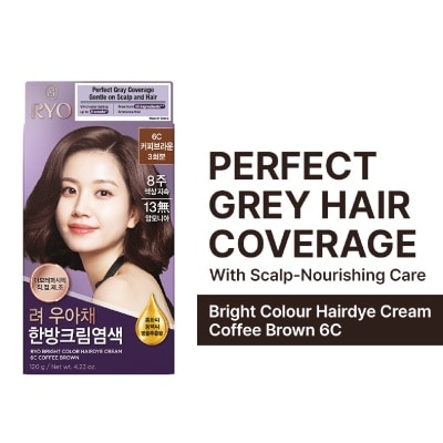 RYO Bright Color Hair Dye Coffee Brown image