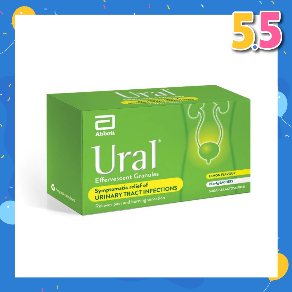 Ural Effervescent Granules Sachet 4g x 28s