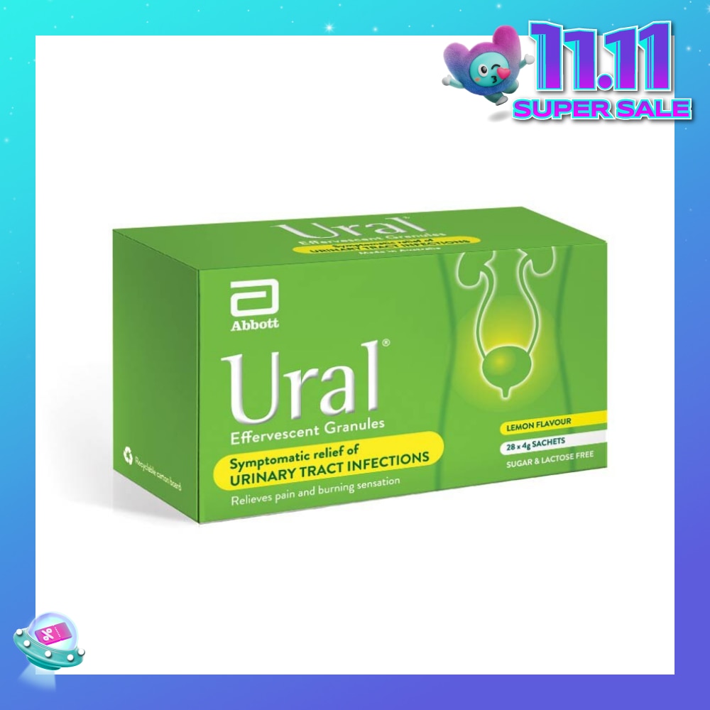 Ural Effervescent Granules Sachet 4g x 28s