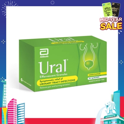 ABBOTT Ural Effervescent Granules Sachet 4g x 28s