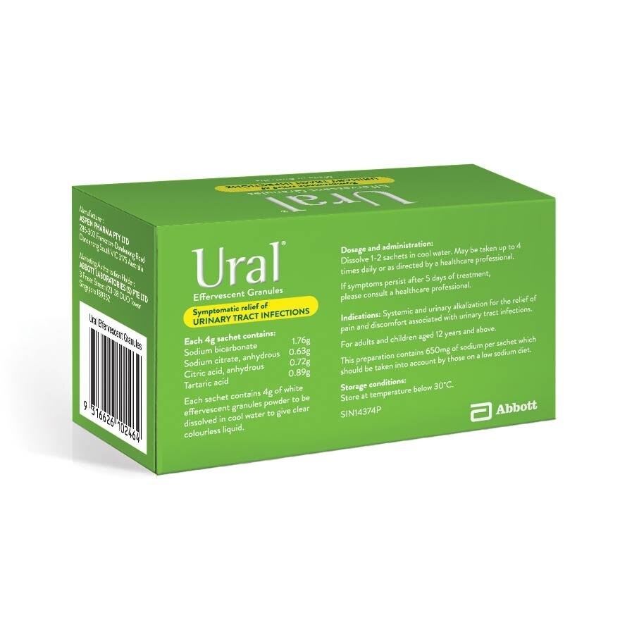 Ural Effervescent Granules Sachet 4g x 28s