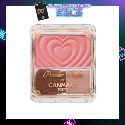 CANMAKE Powder Cheeks P01 Powerful Pink 1.8g
