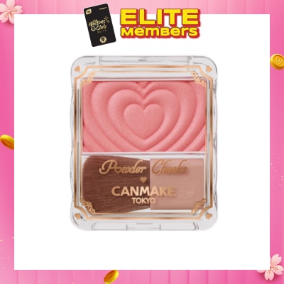 CANMAKE Powder Cheeks P01 Powerful Pink 1.8g