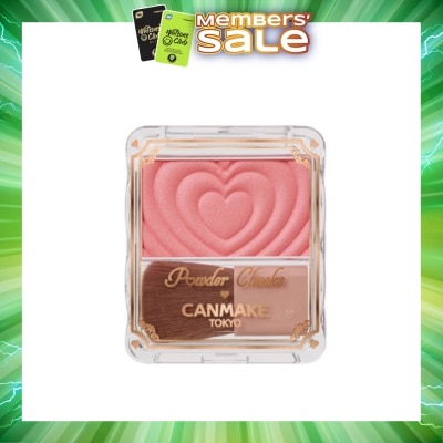 CANMAKE - Powder Cheeks P01 Powerful Pink 1.8g