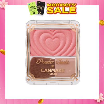 CANMAKE Powder Cheeks P01 Powerful Pink 1.8g