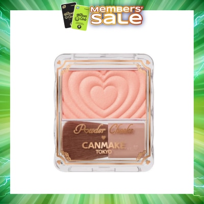 CANMAKE - Powder Cheeks P03 Cheerful Peach 1.8g