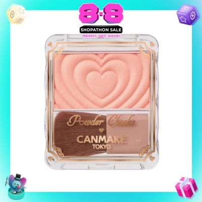 CANMAKE - Powder Cheeks P03 Cheerful Peach 1.8g