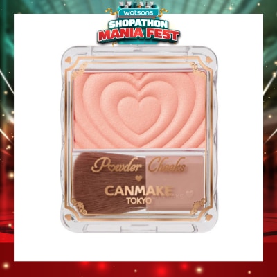 CANMAKE - Powder Cheeks P03 Cheerful Peach 1.8g