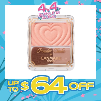 CANMAKE - Powder Cheeks P03 Cheerful Peach 1.8g