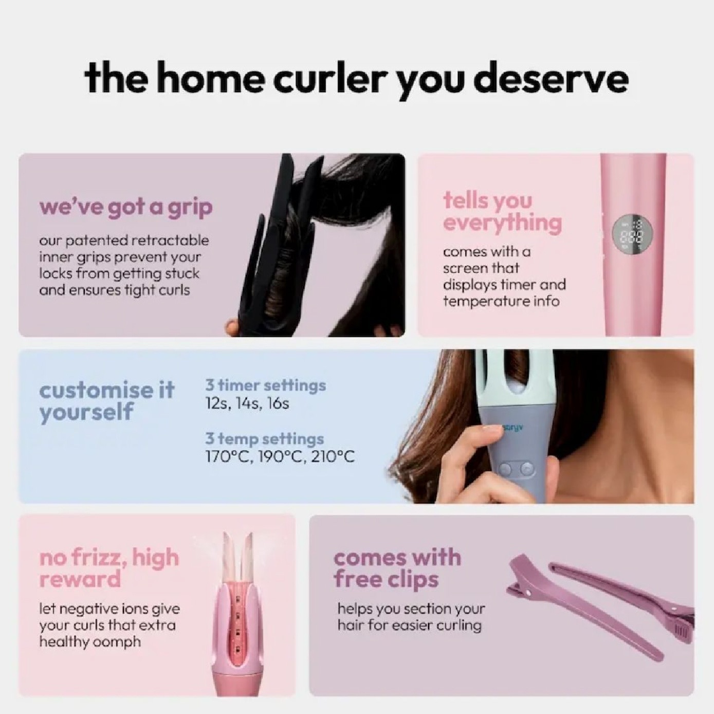 AutoCurler Pink 1s image