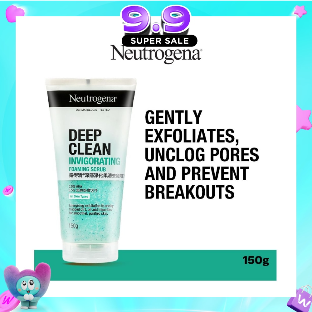 Invigorating Foaming Scrub (To Gently Exfoliates, Unclog Pores & Prevent Breakouts) 150g image