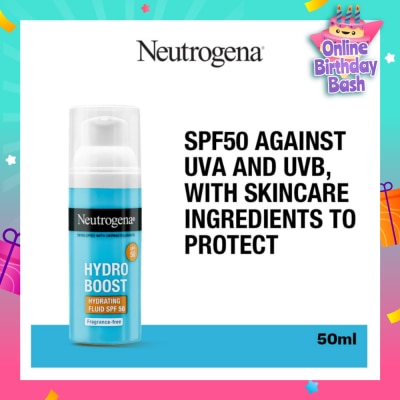 NEUTROGENA Hydro Boost Hydrating Fluid SPF50 50ml