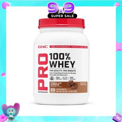 GNC - Pro Performance® 100% Whey Chocolate Supreme 825g image