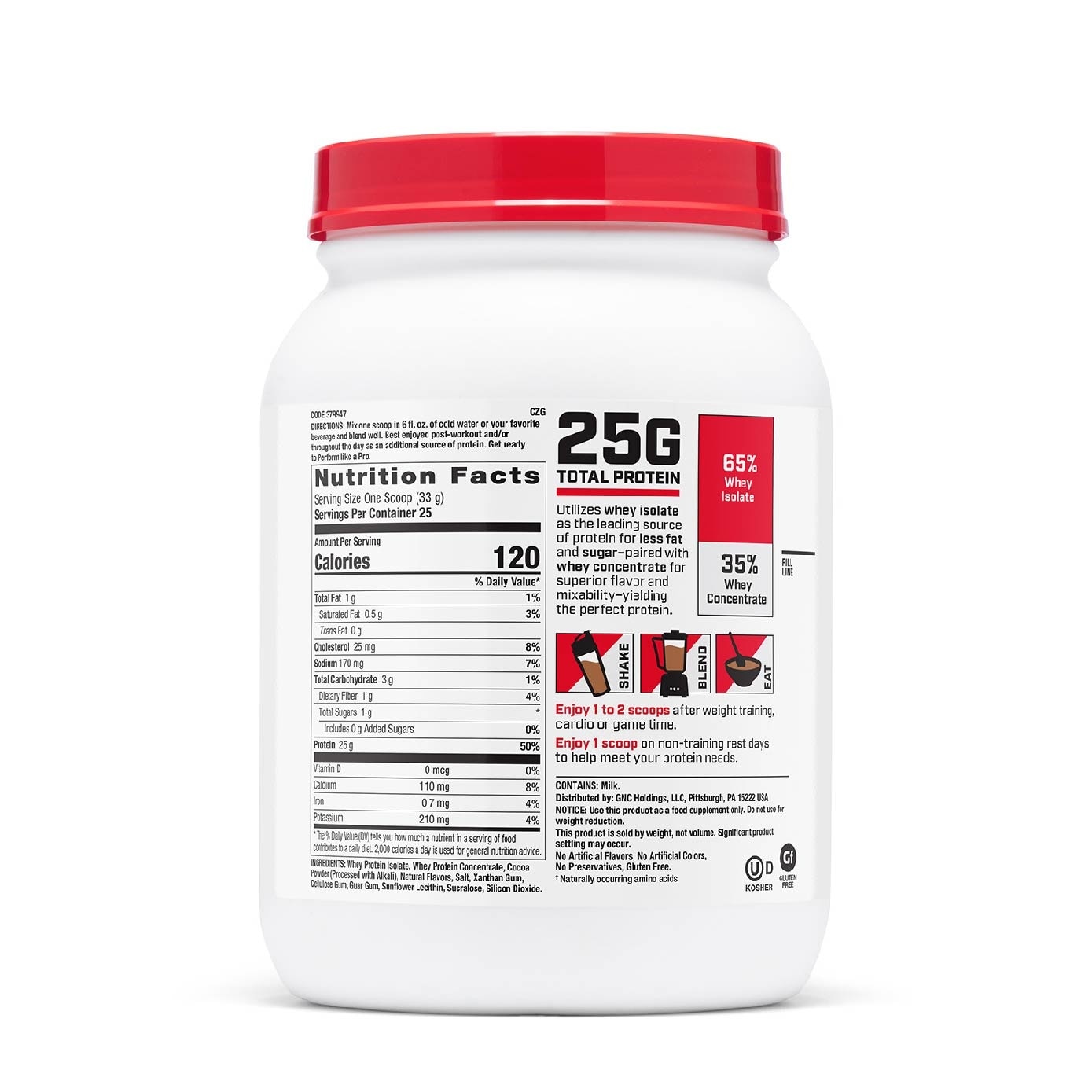 Pro Performance® 100% Whey Chocolate Supreme 825g