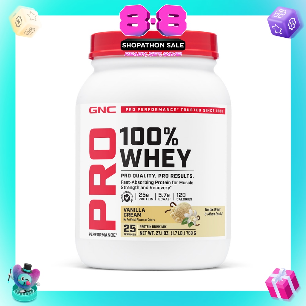 Pro Performance® 100% Whey Vanilla Cream 769g