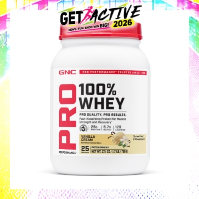 GNC - Pro Performance® 100% Whey Vanilla Cream 769g image