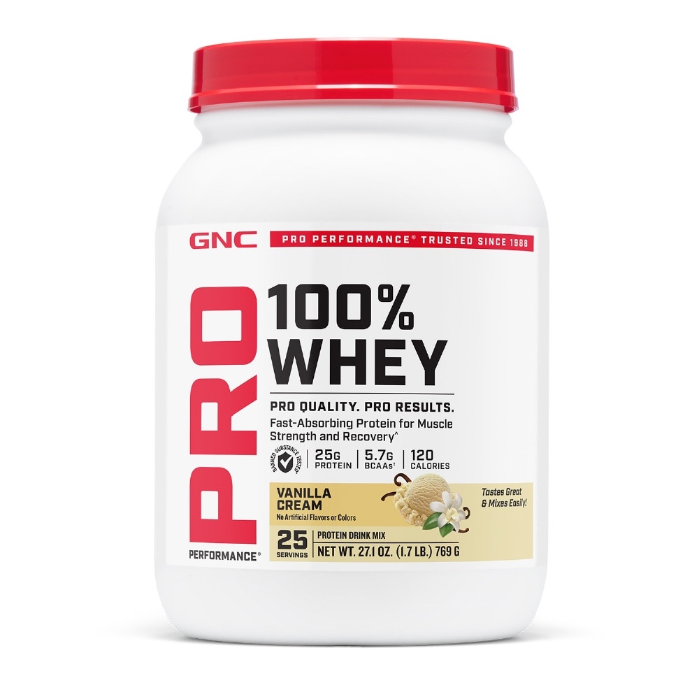 Pro Performance® 100% Whey Vanilla Cream 769g