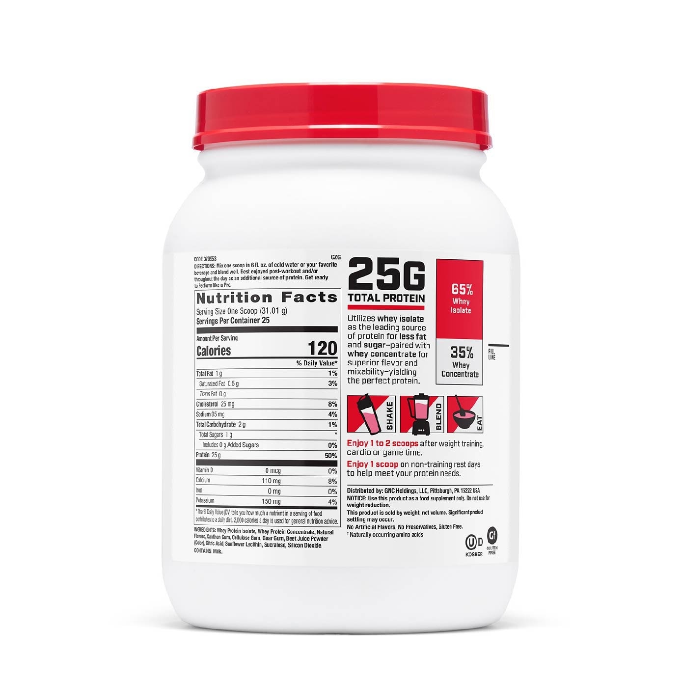 Pro Performance® 100% Whey Cremy Strawberry 775g