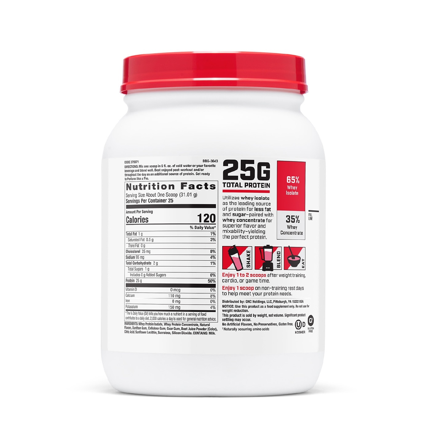 Pro Performance® 100% Whey Creamy Strawberry 775g image