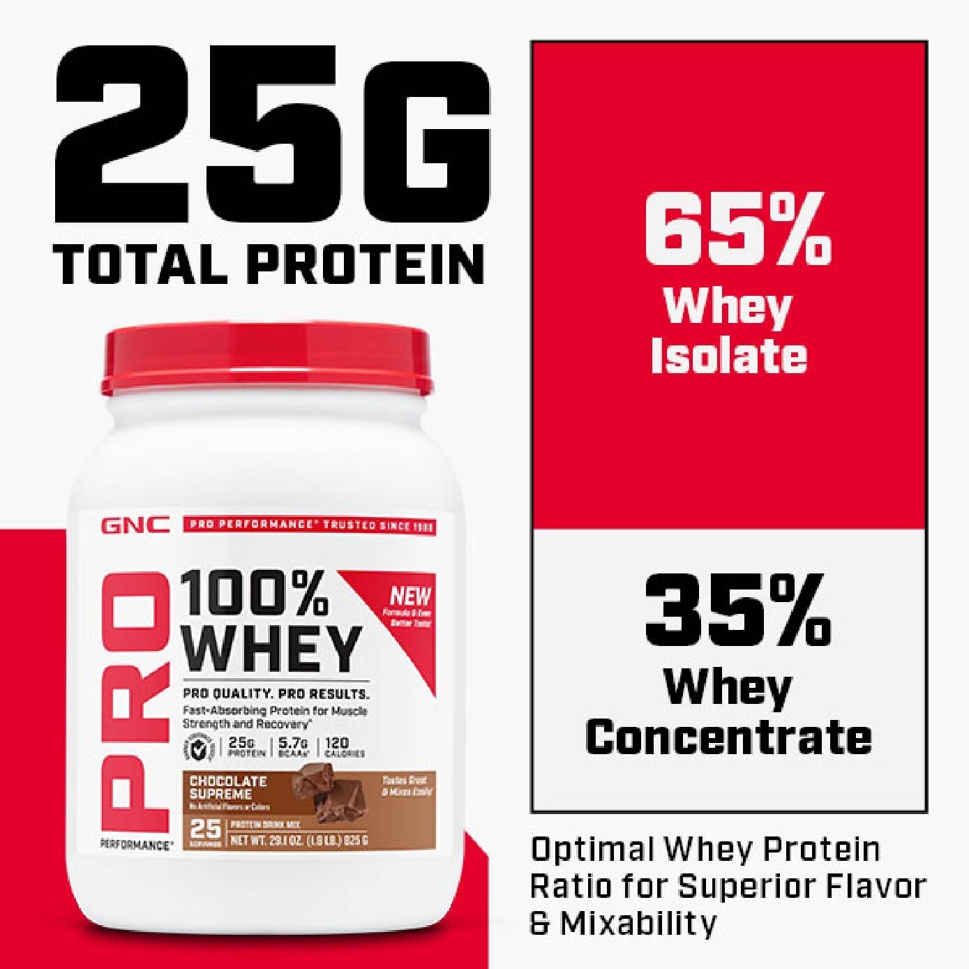 Pro Performance® 100% Whey Chocolate Supreme 2112g