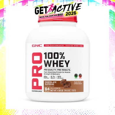 GNC - Pro Performance® 100% Whey Chocolate Supreme 2112g image