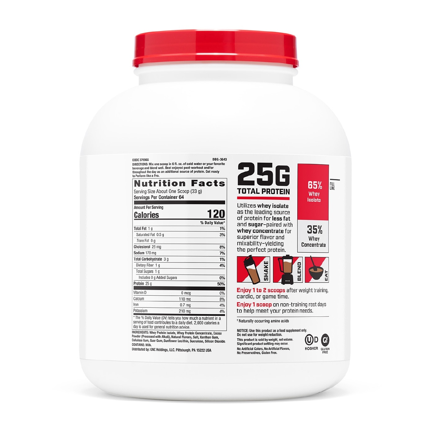 Pro Performance® 100% Whey Chocolate Supreme 2112g image