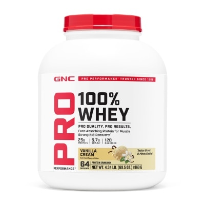 GNC - Pro Performance® 100% Whey Vanilla Cream 1969g