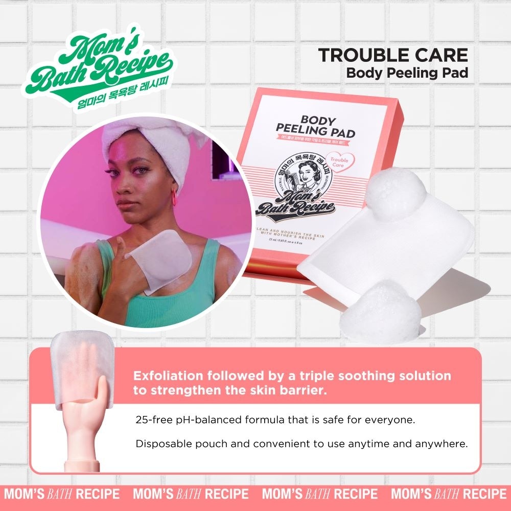 Body Peeling Trouble Care Pad (For Trouble-Prone & Clogged Pores Skin) 1s