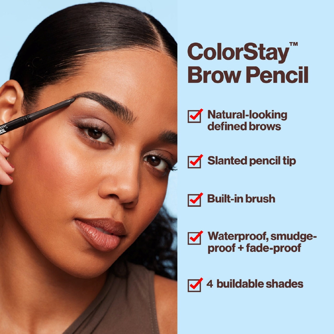 ColourStay Brow Pencil #215 Auburn 1s image