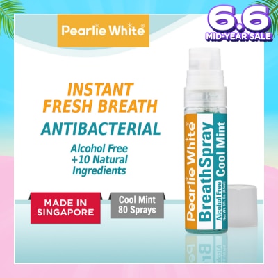 PEARLIE WHITE® Alcohol Free Cool Mint BreathSpray 8.5ml