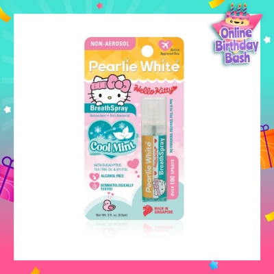 PEARLIE WHITE® Alcohol Free Cool Mint BreathSpray 8.5ml