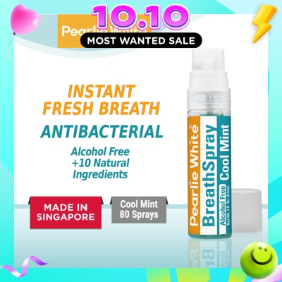 PEARLIE WHITE® Alcohol Free Cool Mint BreathSpray 8.5ml image