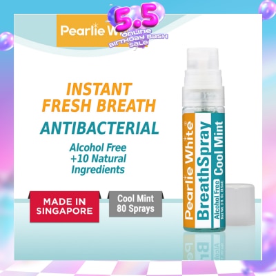 PEARLIE WHITE® - Alcohol Free Cool Mint BreathSpray 8.5ml