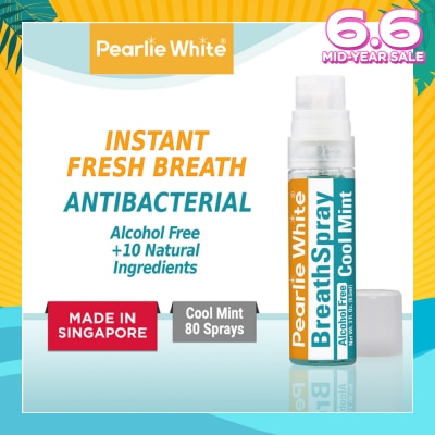 PEARLIE WHITE® Alcohol Free Cool Mint BreathSpray 8.5ml
