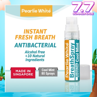 PEARLIE WHITE® Alcohol Free Cool Mint BreathSpray 8.5ml