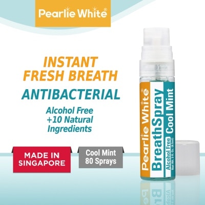 PEARLIE WHITE® Alcohol Free Cool Mint BreathSpray 8.5ml