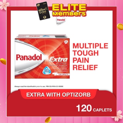 PANADOL Extra with Optizorb Tablet (For Multiple Tough Pain Relief) 120s
