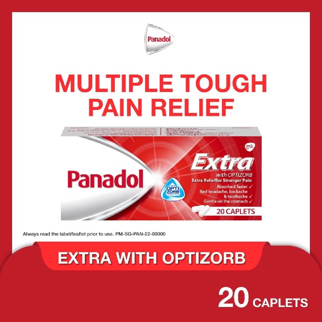 Panadol Extra With Optizorb Tablet 20s