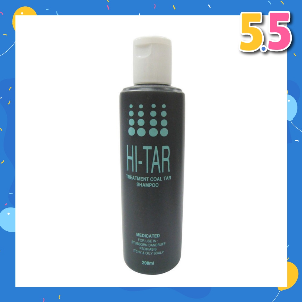 Hi-Tar Medicated Shampoo (For Relief Of Itching , Scaling And Flaking) 200ml
